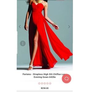 *SALE* Red Faviana Gown